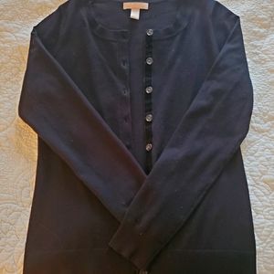 Banana Republic Black Cardigan Sweater
